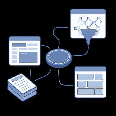 How do AI workflows, intent mapping, and topic planning connect?