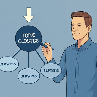 How should you move from topic clusters to publishable content?